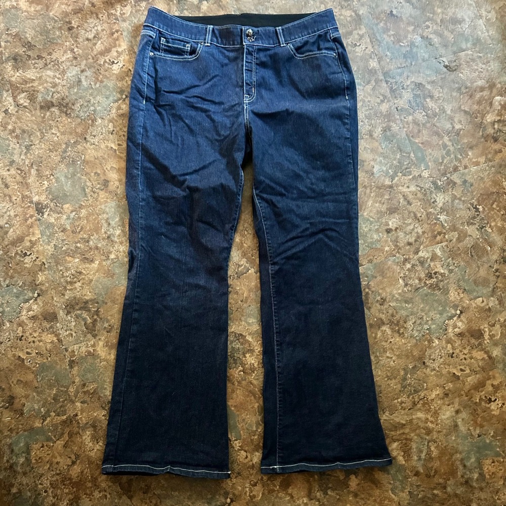 Lane Bryant Bootcut Jeans Womens Size 20 Blue Denim Jean
